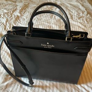 Kate Spade Staci Satchel Black Leather